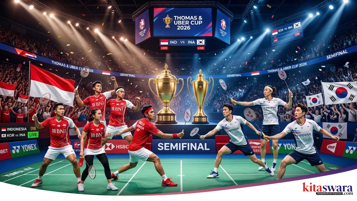 Thomas Uber Cup 2026 Tayang di TV Mana