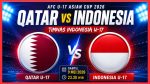 live streaming dan cara nonton qatar u17 vs timnas u17