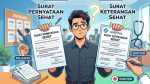 Perbedaan Surat Pernyataan Sehat dan Surat Keterangan Sehat