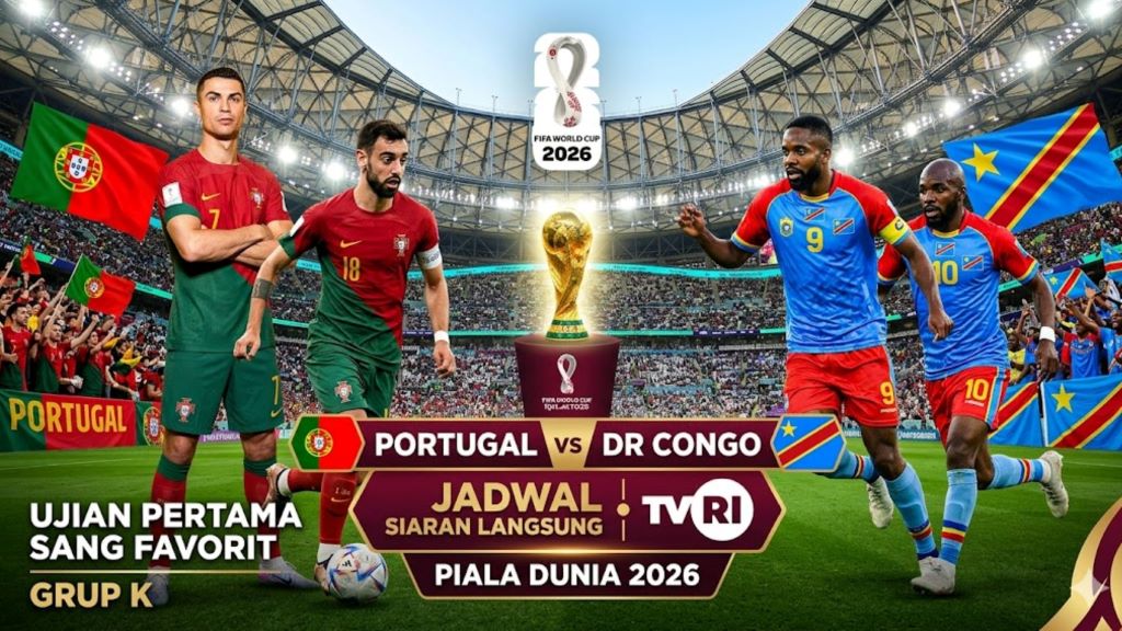 jadwal portugal vs congo pildun 2026