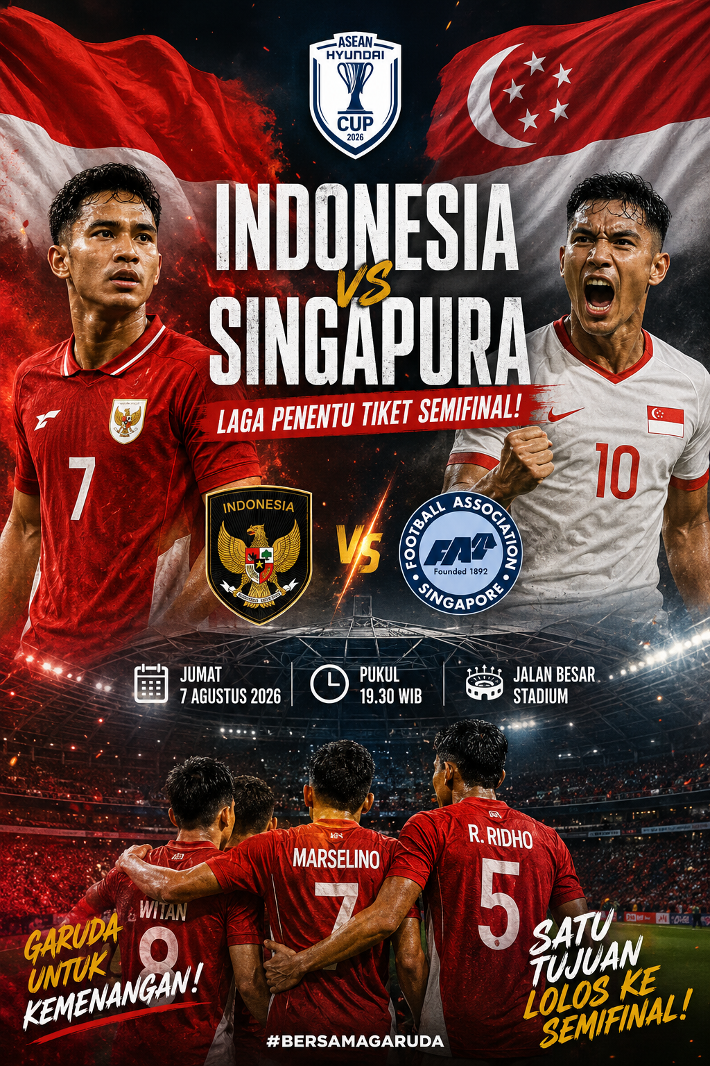 Indonesia vs singapura