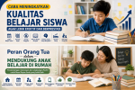 peran orang tua dalam mendukung anak belajar