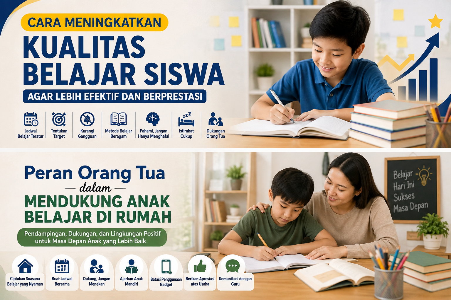 Peran Orang Tua dalam Mendukung Anak Belajar di Rumah