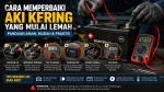 aki kering cepat tekor